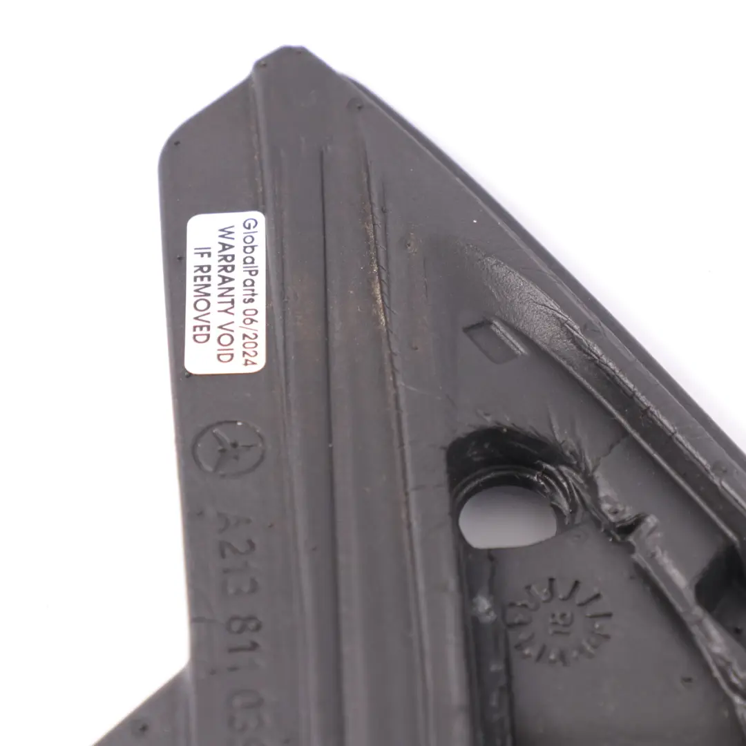 Mercedes W213 Seal Wing Mirror Trim Insulation Left N/S Triangle - SKU A2138110398 - Part number A2138110398