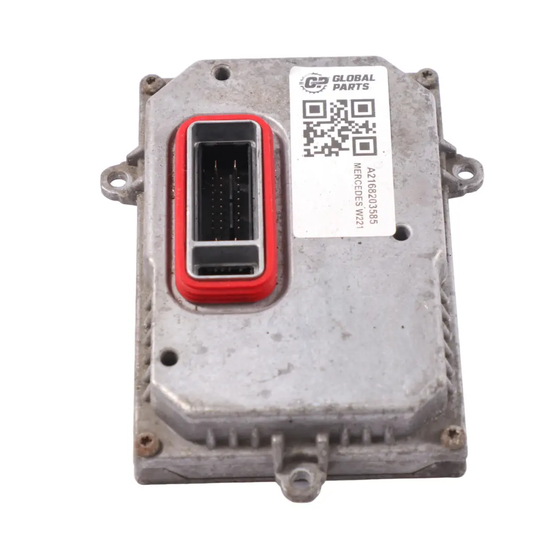 Unidad de Control de Xenon Módulo de Balasto de Faro para Mercedes W221 con número de pieza A2168203585 Mercedes W221 Unidad de Control de Xenon Módulo de Balasto de Faro - SKU A2168203585 - Número de pieza A2168203585