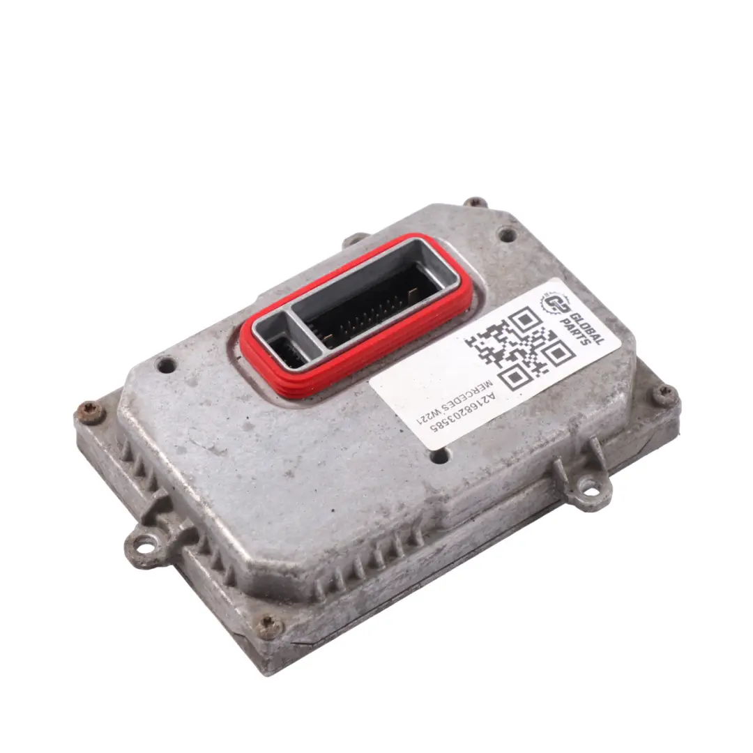 Control Unit Headlight Ballast Module to Mercedes W221 Xenon with Part number A2168203585 Mercedes W221 Xenon Control Unit Headlight Ballast Module - SKU A2168203585 - Part number A2168203585