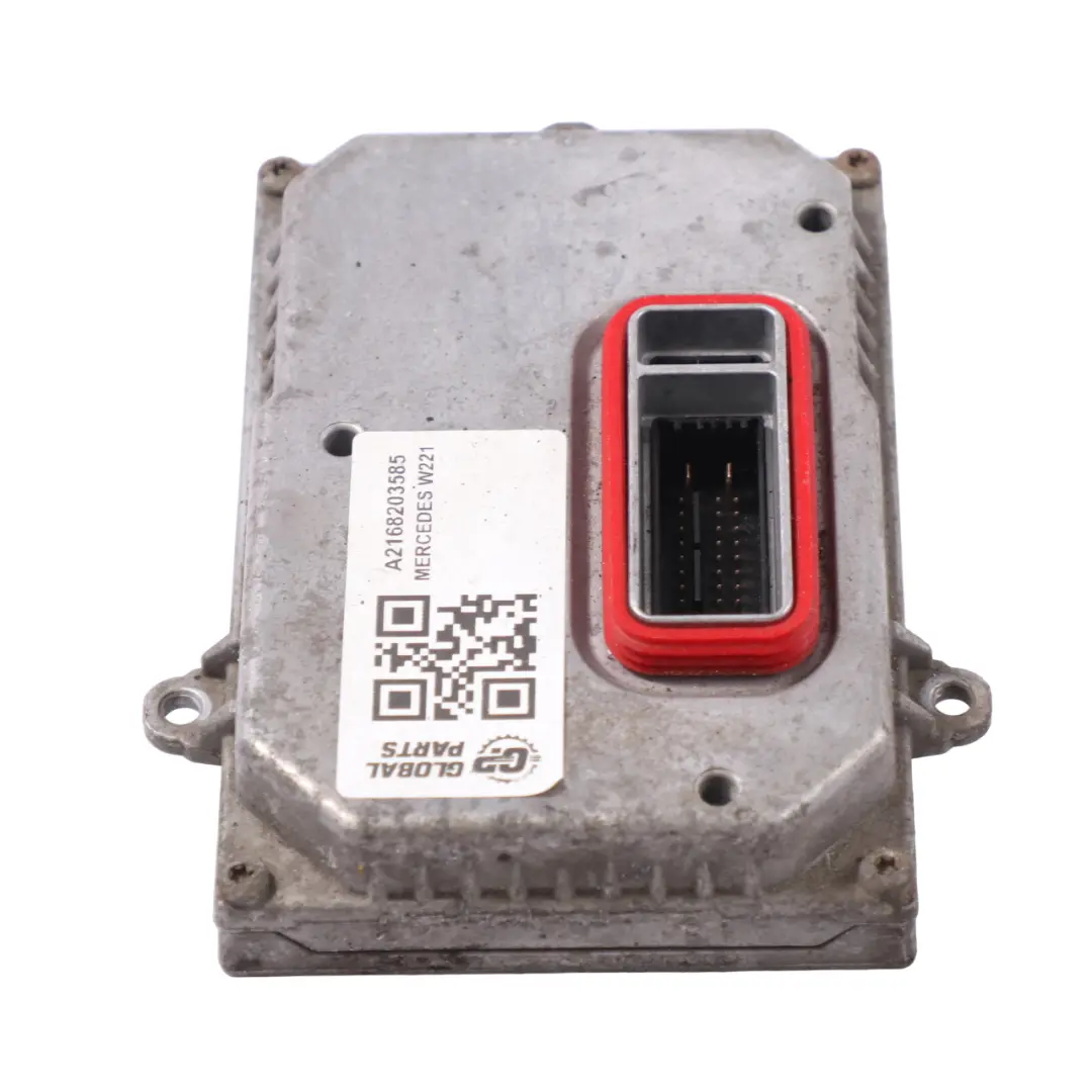 Unidad de Control de Xenon Módulo de Balasto de Faro para Mercedes W221 con número de pieza A2168203585 Mercedes W221 Unidad de Control de Xenon Módulo de Balasto de Faro - SKU A2168203585 - Número de pieza A2168203585