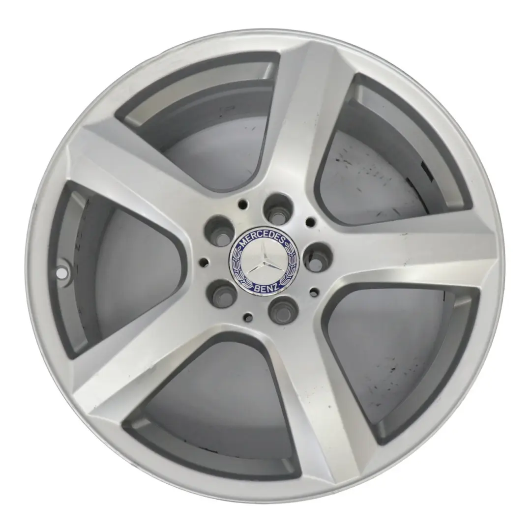 Mercedes W218 Argento Cerchio in lega 18" 8,5J ET:34 a 5 razze - SKU A2184010102-1 - Numero di parte A2184010102