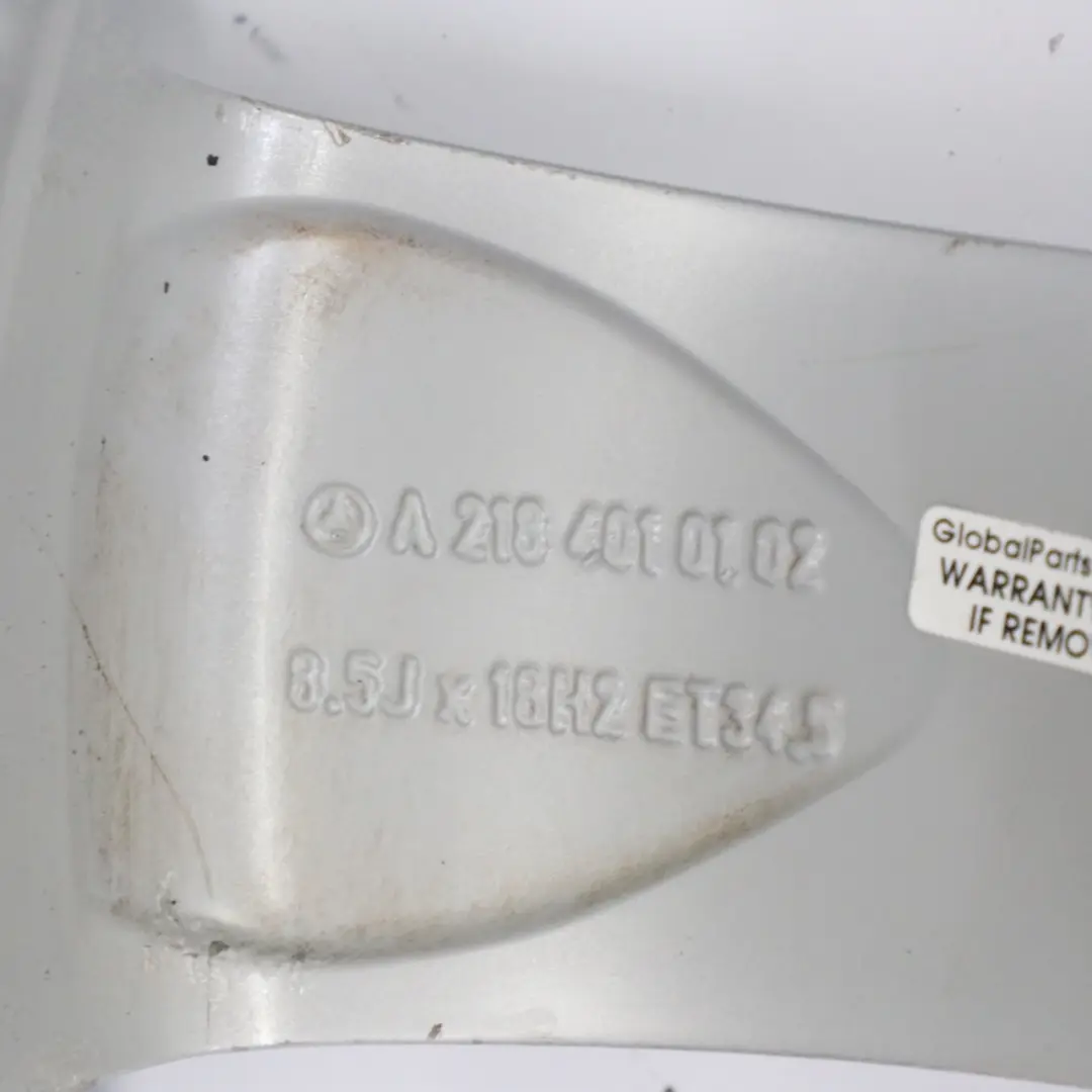 Mercedes W218 Felga Aluminiowa 18" 8,5J ET:34 - SKU A2184010102-1 - Numer Części A2184010102