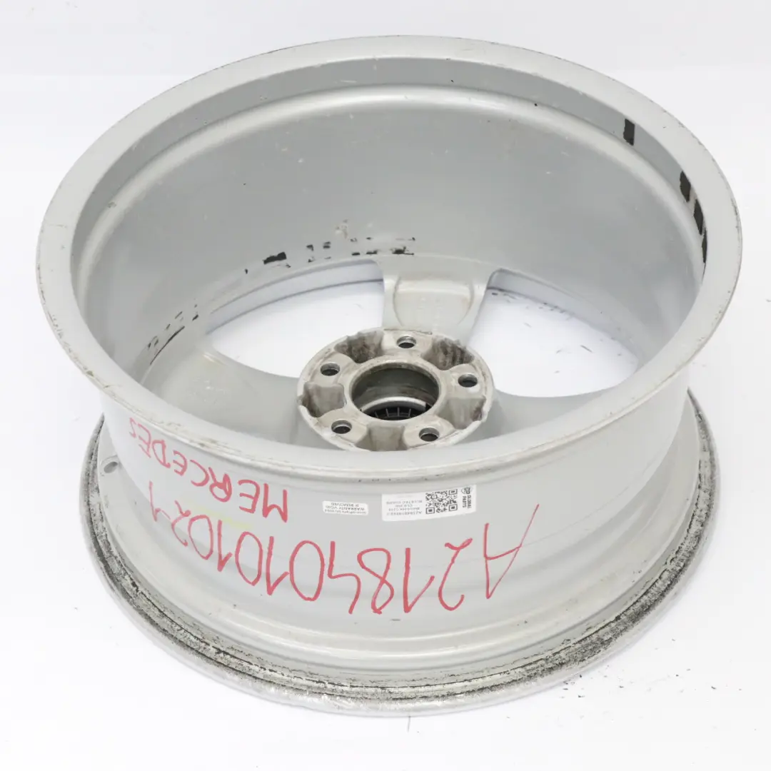 Mercedes W218 Argento Cerchio in lega 18" 8,5J ET:34 a 5 razze - SKU A2184010102-1 - Numero di parte A2184010102