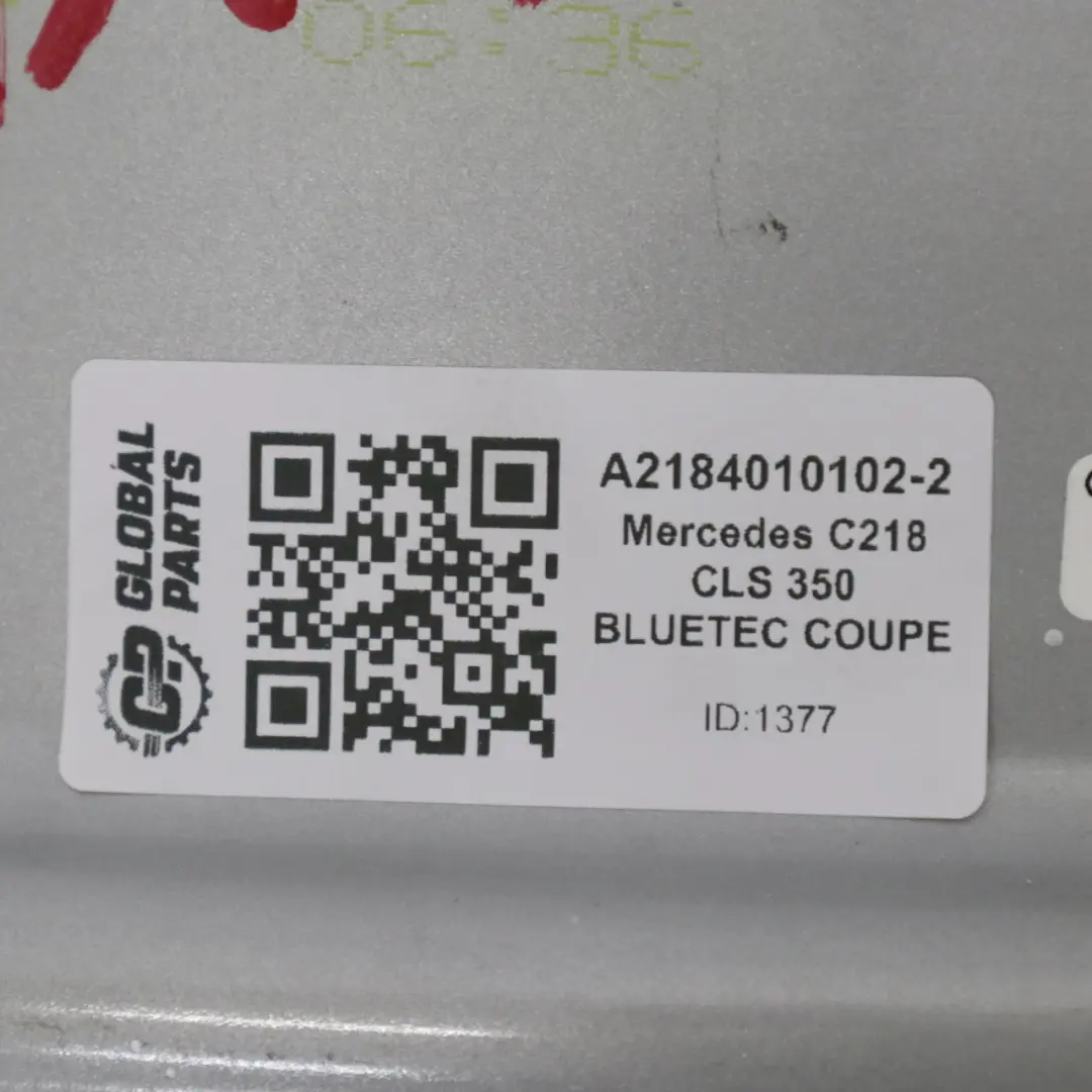 Mercedes W218 Argento Cerchio in lega 18" 8,5J ET:34 a 5 razze - SKU A2184010102-2 - Numero di parte A2184010102
