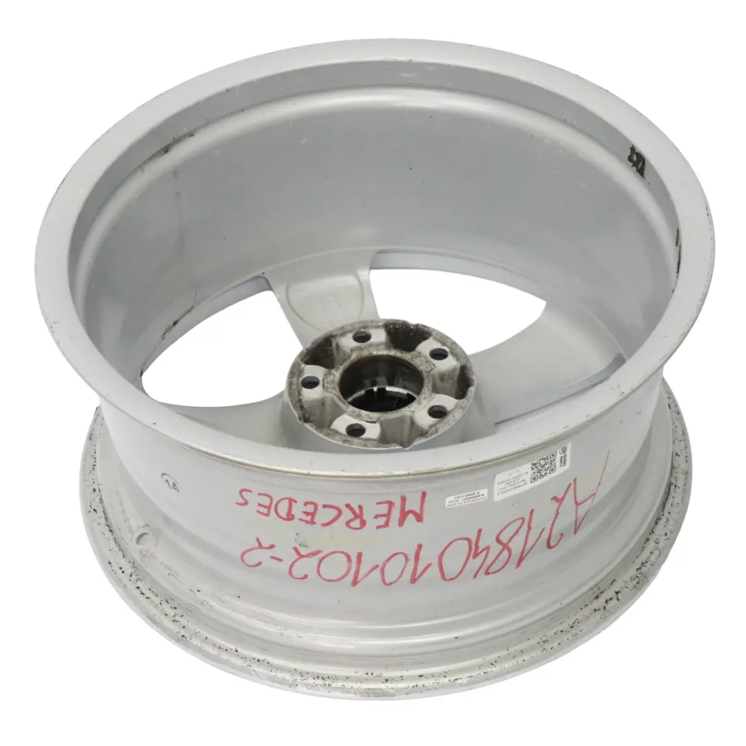 Mercedes W218 Argento Cerchio in lega 18" 8,5J ET:34 a 5 razze - SKU A2184010102-2 - Numero di parte A2184010102