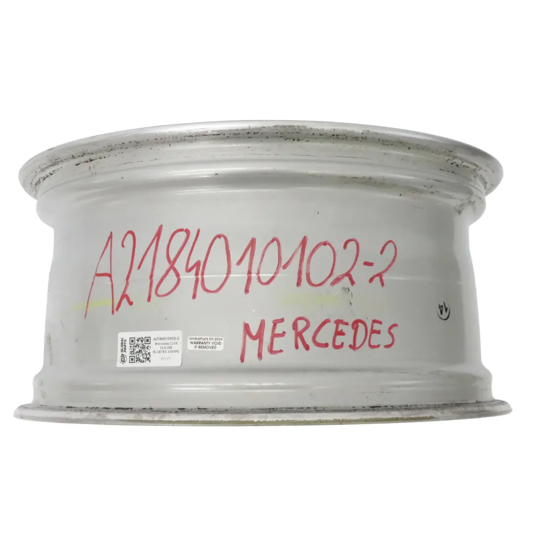 Mercedes W218 Argento Cerchio in lega 18" 8,5J ET:34 a 5 razze - SKU A2184010102-2 - Numero di parte A2184010102