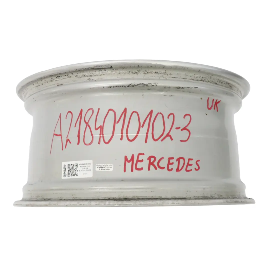 W218 Silver Wheel Alloy Rim 18" 8,5J ET:34 5-Spoke to Mercedes with Part number A2184010102 Mercedes W218 Silver Wheel Alloy Rim 18" 8,5J ET:34 5-Spoke - SKU A2184010102-3 - Part number A2184010102