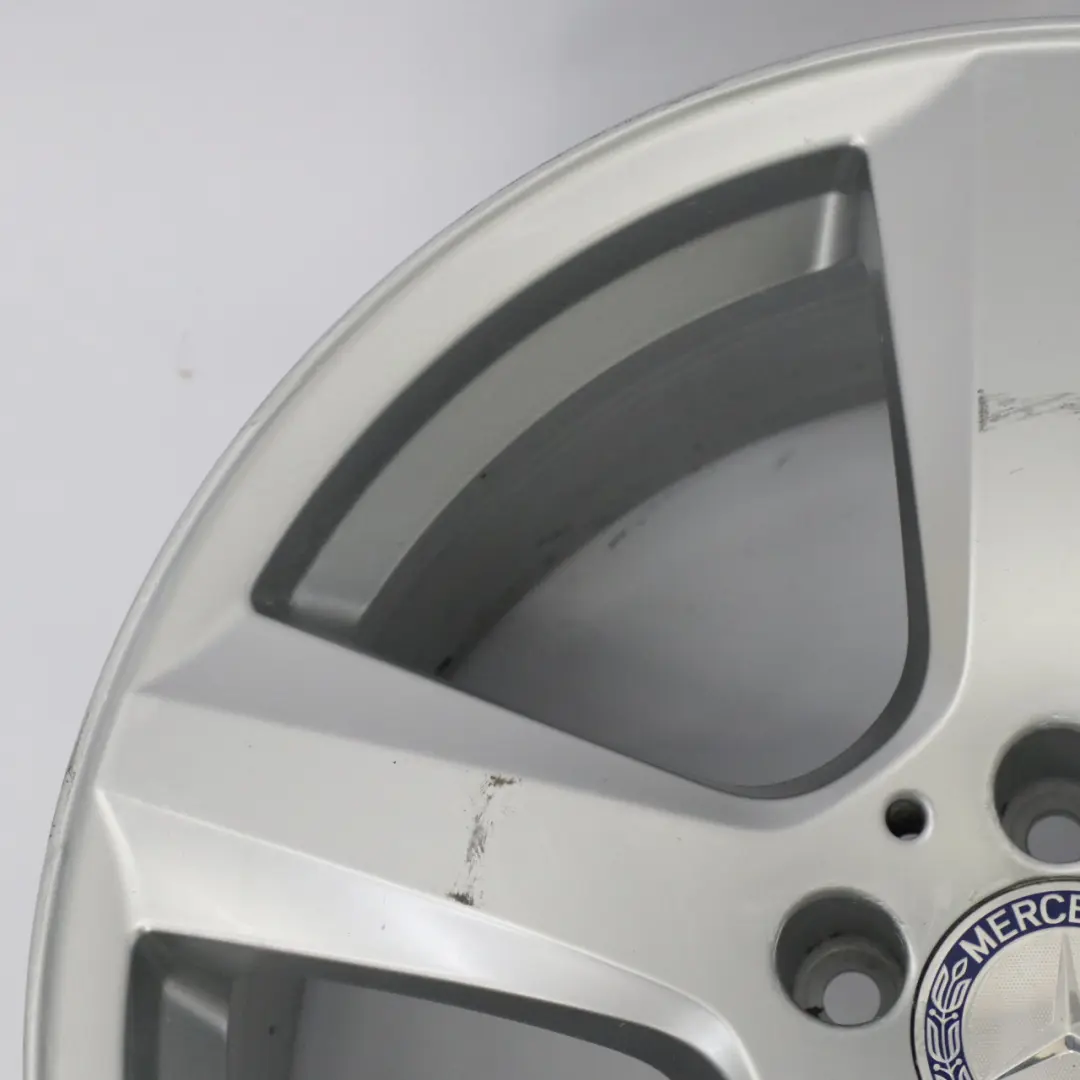 W218 Silver Wheel Alloy Rim 18" 8,5J ET:34 5-Spoke to Mercedes with Part number A2184010102 Mercedes W218 Silver Wheel Alloy Rim 18" 8,5J ET:34 5-Spoke - SKU A2184010102-3 - Part number A2184010102