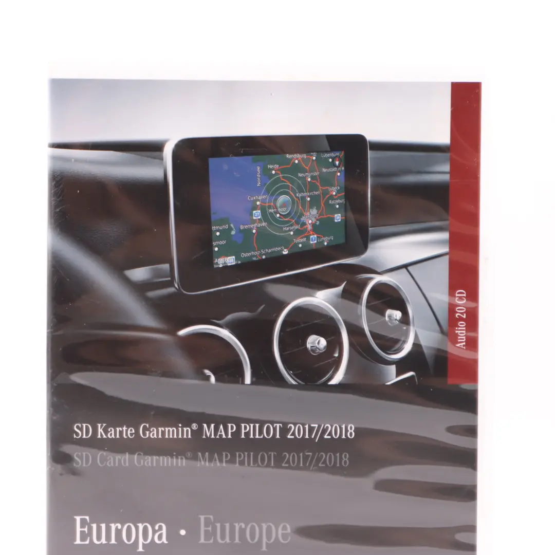 Card Mercedes W205 Garmin Map Pilot Navigation Europe 2017/2018 to SD with Part number A2189061903 SD Card Mercedes W205 Garmin Map Pilot Navigation Europe 2017/2018 - SKU A2189061903-1 - Part number A2189061903