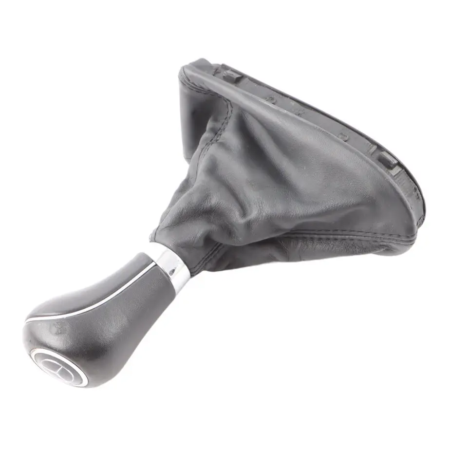 Mercedes CLS W219 Gear Shift Selector Cover Knob Leather Automatic - SKU A2192670110 - Part number A2192670110