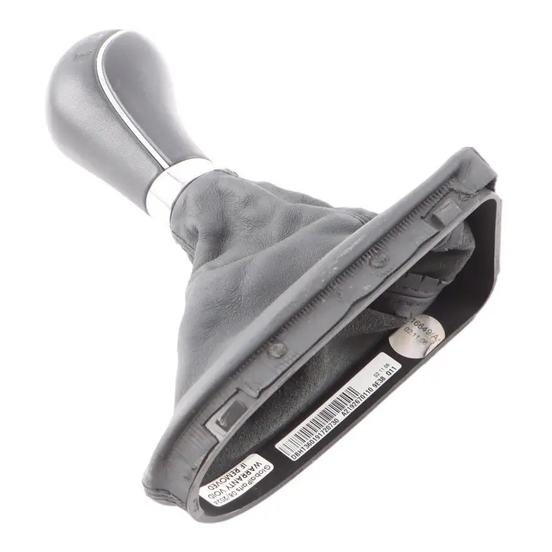 Mercedes CLS W219 Gear Shift Selector Cover Knob Leather Automatic - SKU A2192670110 - Part number A2192670110