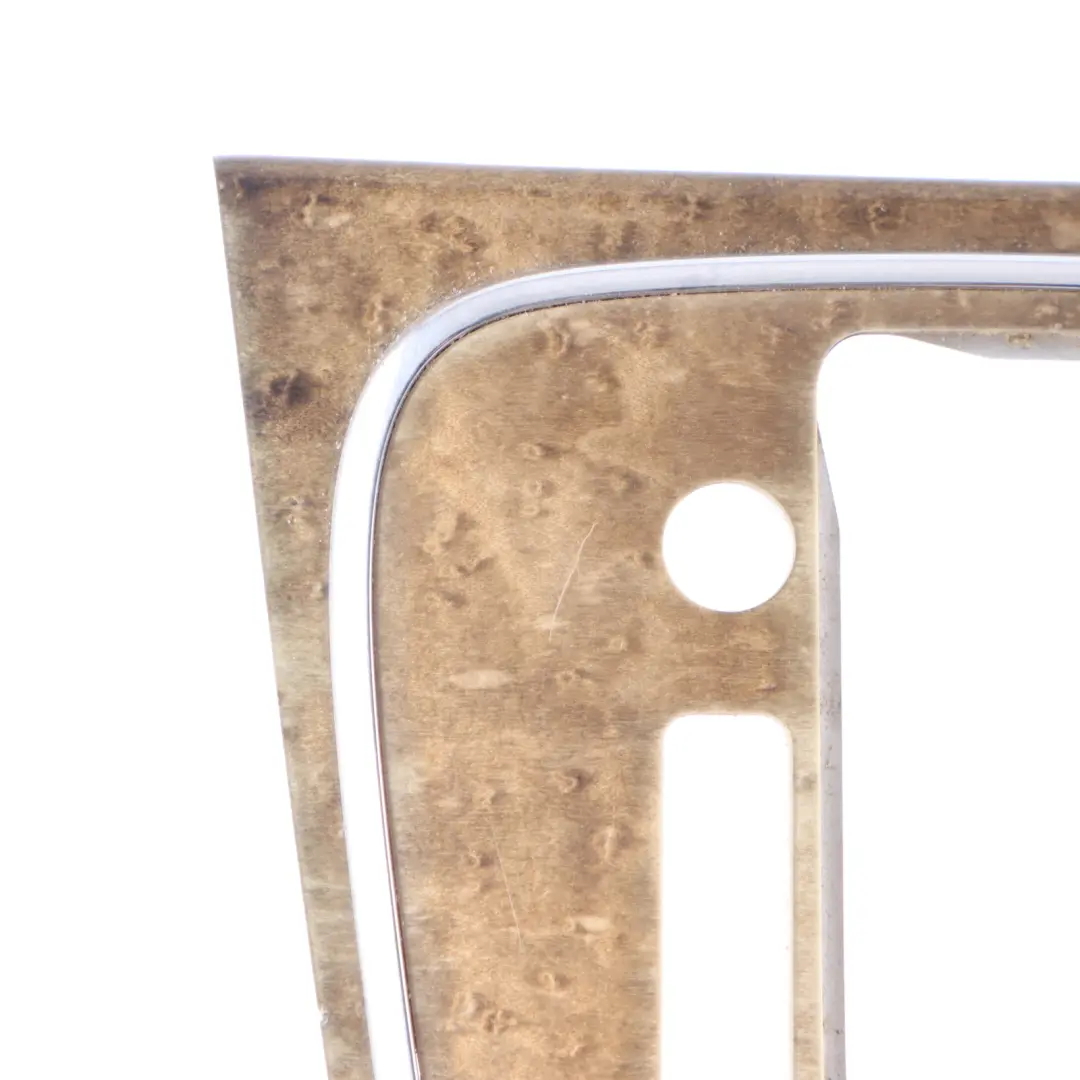 Centre Console Gear Selector Cover Surround Trim Wood to Mercedes C219 with Part number A2196807736 Mercedes C219 Centre Console Gear Selector Cover Surround Trim Wood - SKU A2196807736 - Part number A2196807736