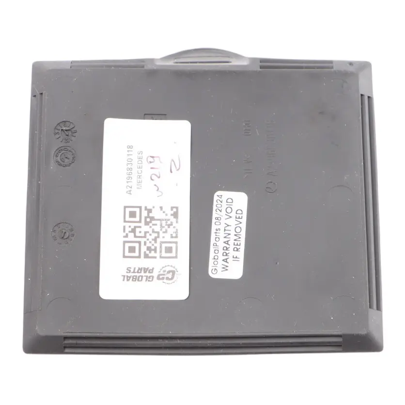 Mercedes C219 Front Centre Console Tray Rubber Mat Covering Storage - SKU A2196830118 - Part number A2196830118