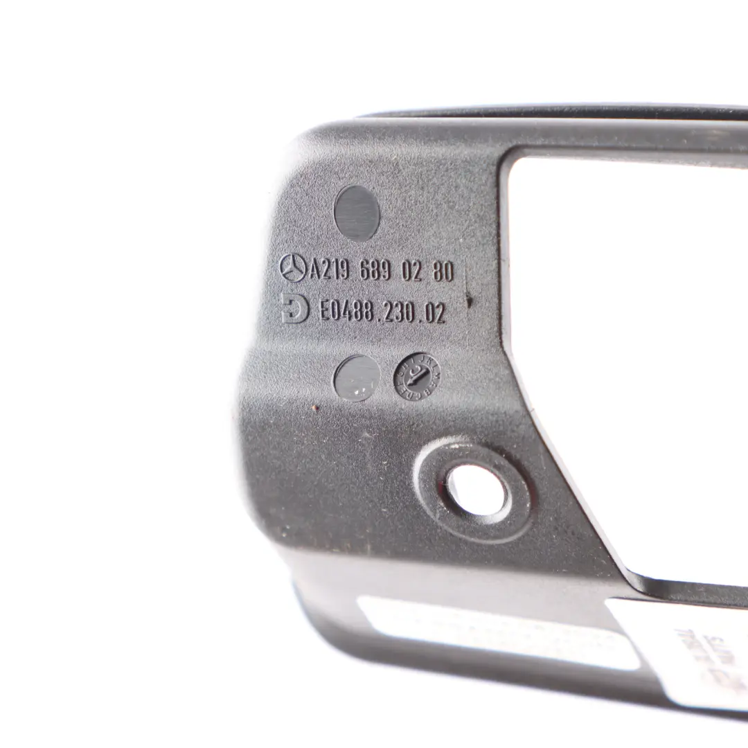 Mercedes C219 Parking Brake Pull Release Handle Trim Panel Cover - SKU A2196890280 - Part number A2196890280