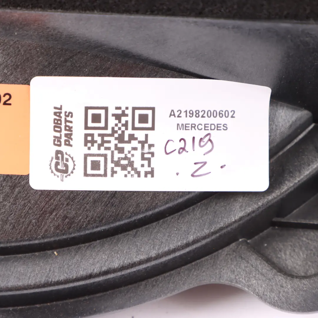 W219 Parcel Shelf Speaker Rear Trunk Panel Subwoofer to Mercedes W211 with Part number A2198200602 Mercedes W211 W219 Parcel Shelf Speaker Rear Trunk Panel Subwoofer - SKU A2198200602 - Part number A2198200602
