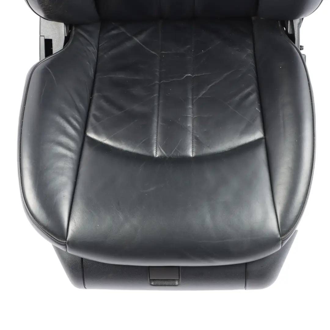 Mercedes C219 Front Seat Right O/S Memory Heated Leather Nappa Black - SKU rhd-A2199104147-2 - Part number A2199104147