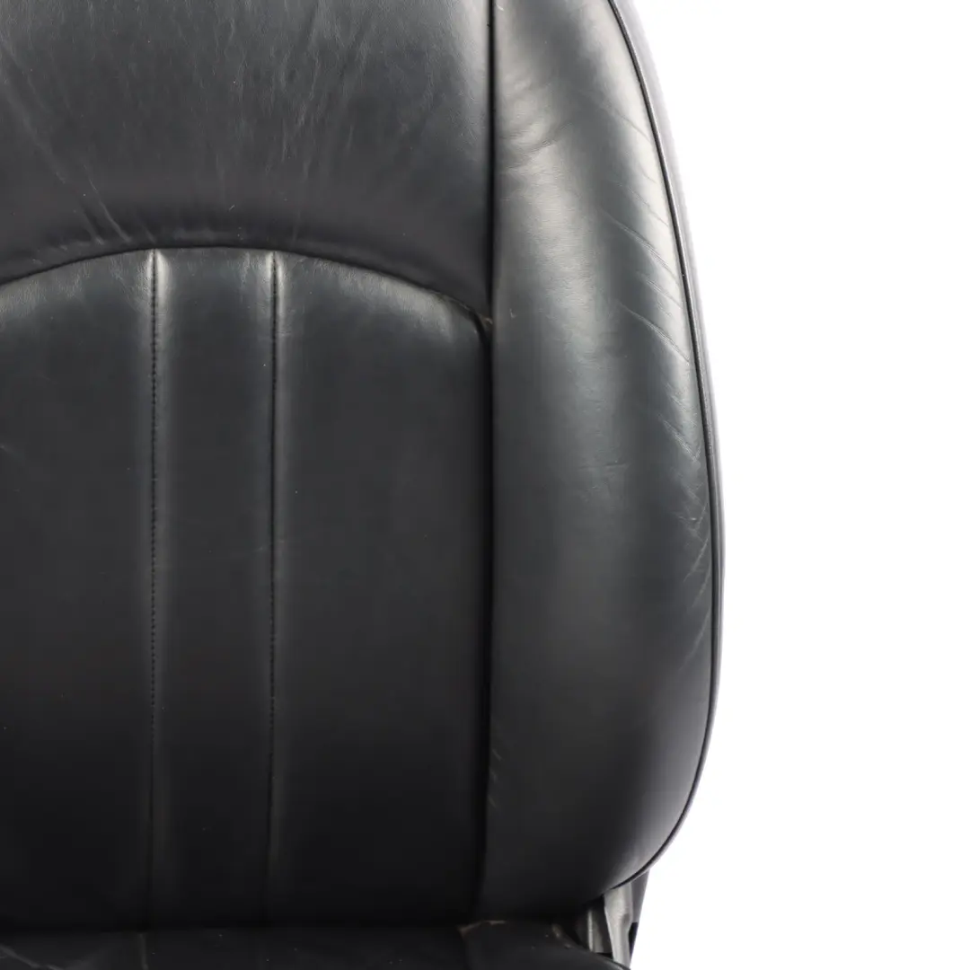 Mercedes C219 Front Seat Right O/S Memory Heated Leather Nappa Black - SKU rhd-A2199104147-2 - Part number A2199104147