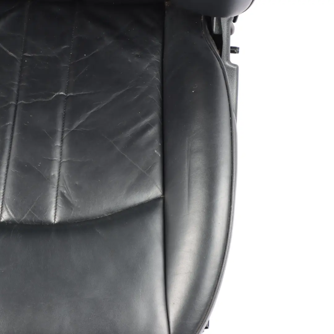 Mercedes C219 Front Seat Right O/S Memory Heated Leather Nappa Black - SKU rhd-A2199104147-2 - Part number A2199104147