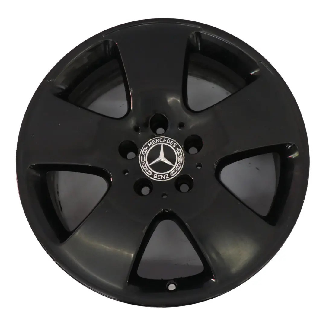 Schwarz Leicht Metall Felge 17" 8J ET:43 für Mercedes W221 mit Teilenummer A2214010302 Mercedes W221 Schwarz Leicht Metall Felge 17" 8J ET:43 - SKU A2214010302-1 - Teilenummer A2214010302