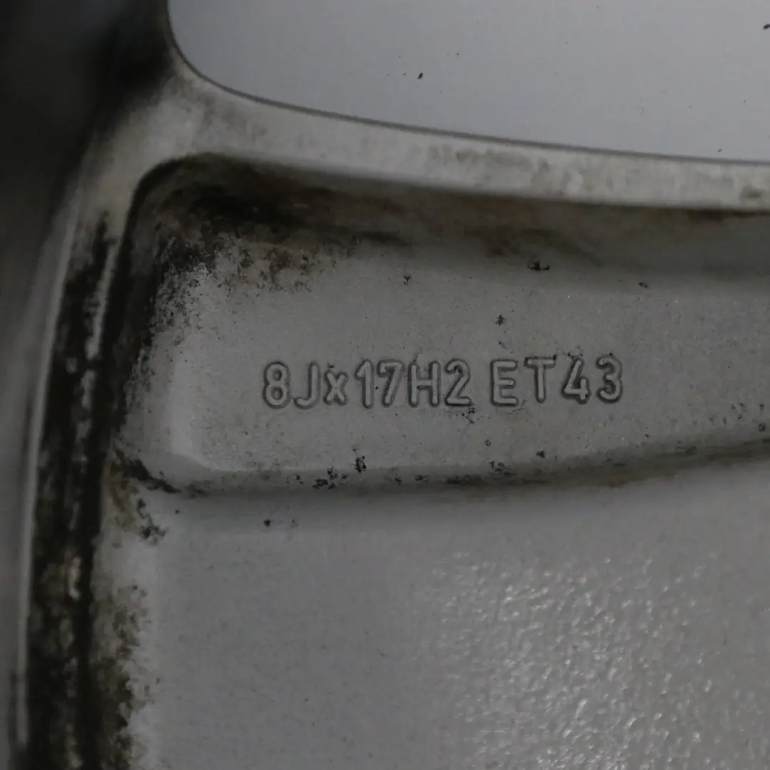 Alloy Wheel Rim 17" 8J ET:43 Mercedes W221 Black - SKU A2214010302-2 - Part number A2214010302
