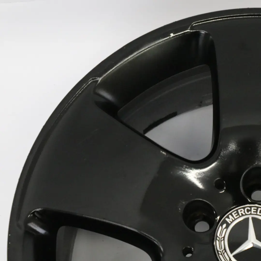 Alloy Wheel Rim 17" 8J ET:43 Mercedes W221 Black - SKU A2214010302-2 - Part number A2214010302