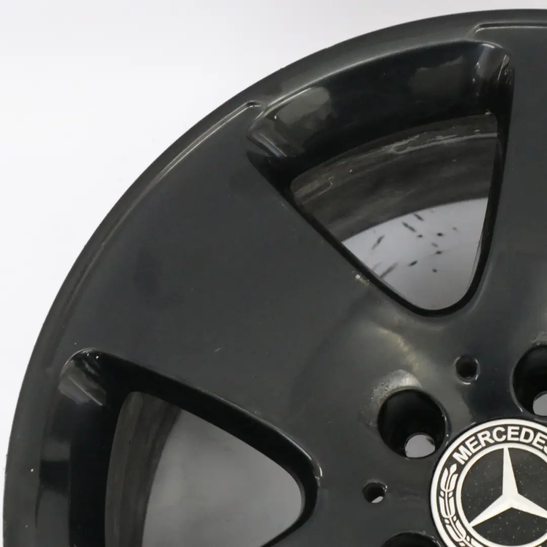 Mercedes W221 Cerchio in lega nero 17" 8J ET:43 - SKU A2214010302-3 - Numero di parte A2214010302