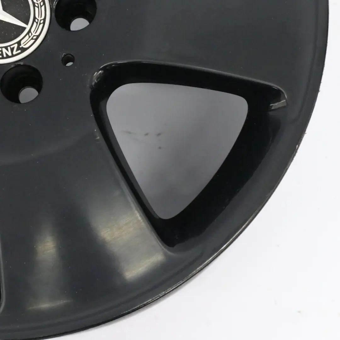 Czarna Felga Aluminiowa 17" 8J ET:43 do Mercedes W221 o numerze A2214010302 Mercedes W221 Czarna Felga Aluminiowa 17" 8J ET:43 - SKU A2214010302-3 - Numer Części A2214010302