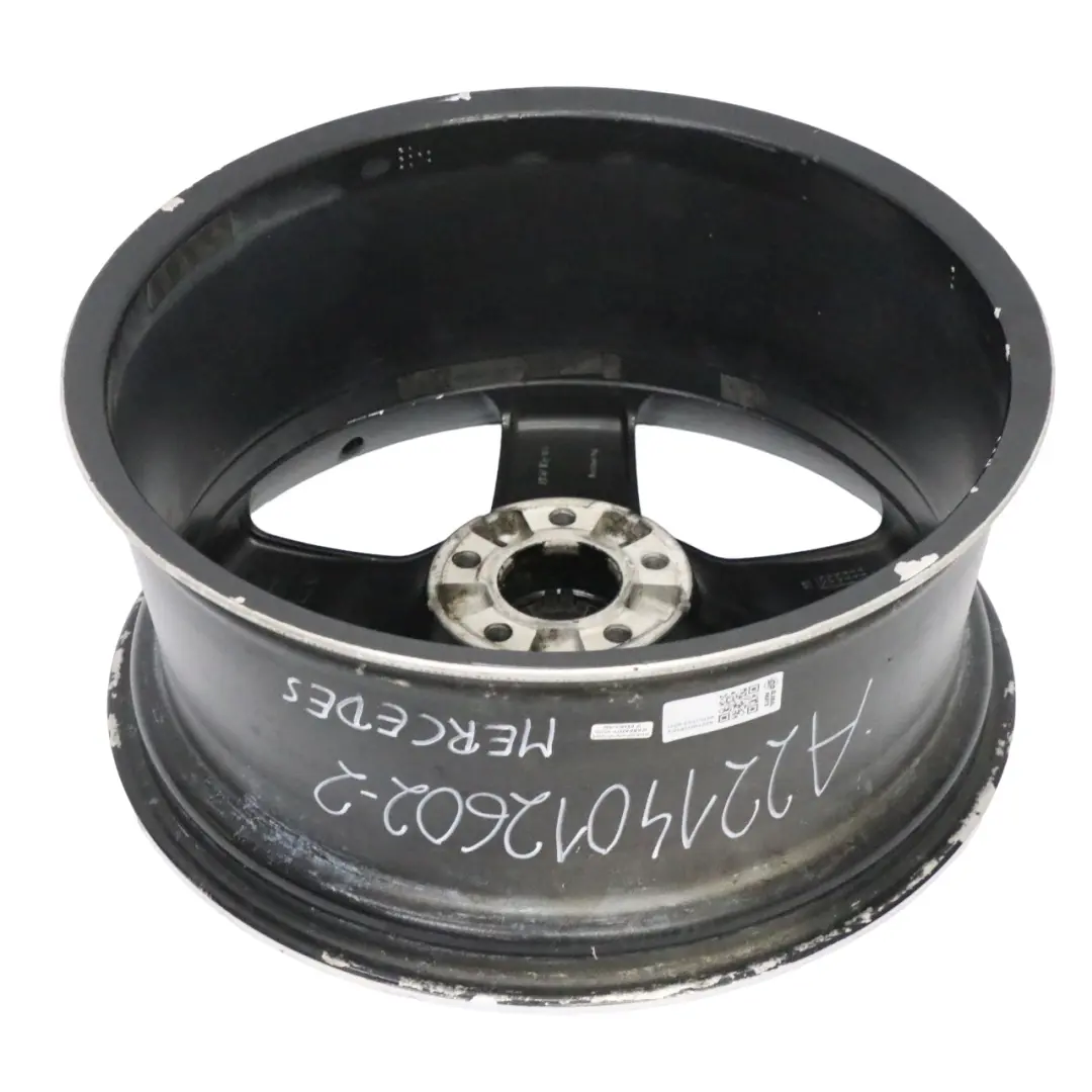 Alloy Wheel Rim 19" 8,5J ET:43 to Mercedes W221 AMG Silver with Part number A2214012602 Mercedes W221 AMG Silver Alloy Wheel Rim 19" 8,5J ET:43 - SKU A2214012602-2 - Part number A2214012602