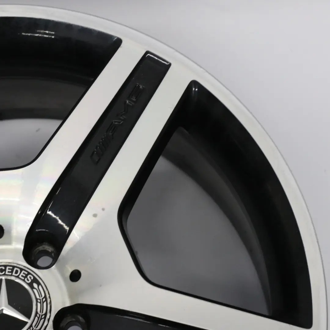Mercedes W221 AMG Silver Alloy Wheel Rim 19" 8,5J ET:43 - SKU A2214012602-2 - Part number A2214012602