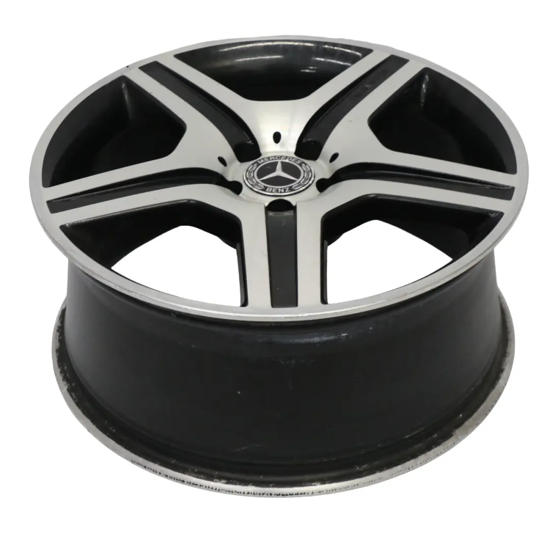 Mercedes W221 AMG Silver Alloy Wheel Rim 19" 8,5J ET:43 - SKU A2214012602-2 - Part number A2214012602
