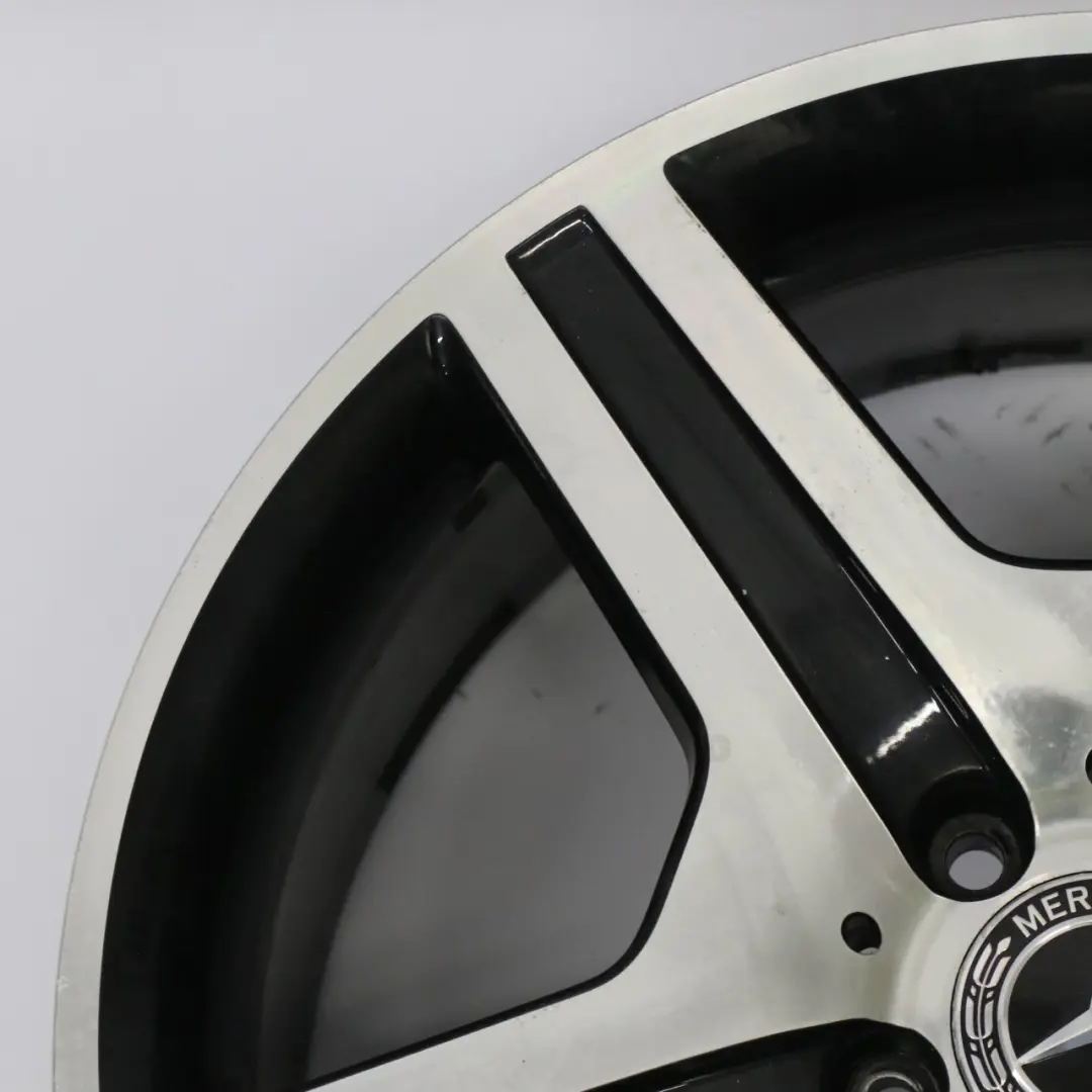 Mercedes W221 AMG Silberne Leichtmetallfelge 19" 8,5J ET:43 - SKU A2214012602-3 - Teilenummer A2214012602