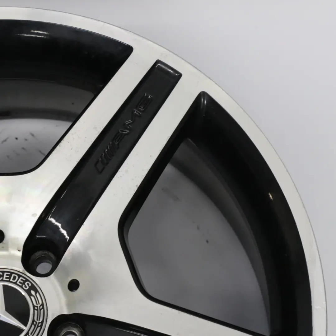 Mercedes W221 AMG Silver Alloy Wheel Rim 19" 8,5J ET:43 - SKU A2214012602-3 - Part number A2214012602