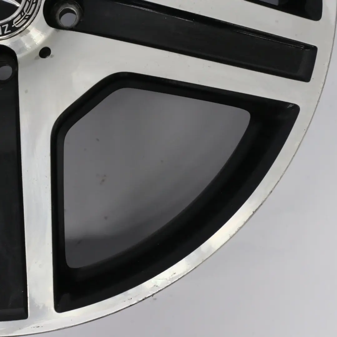 Mercedes W221 AMG Silver Alloy Wheel Rim 19" 8,5J ET:43 - SKU A2214012602-3 - Part number A2214012602
