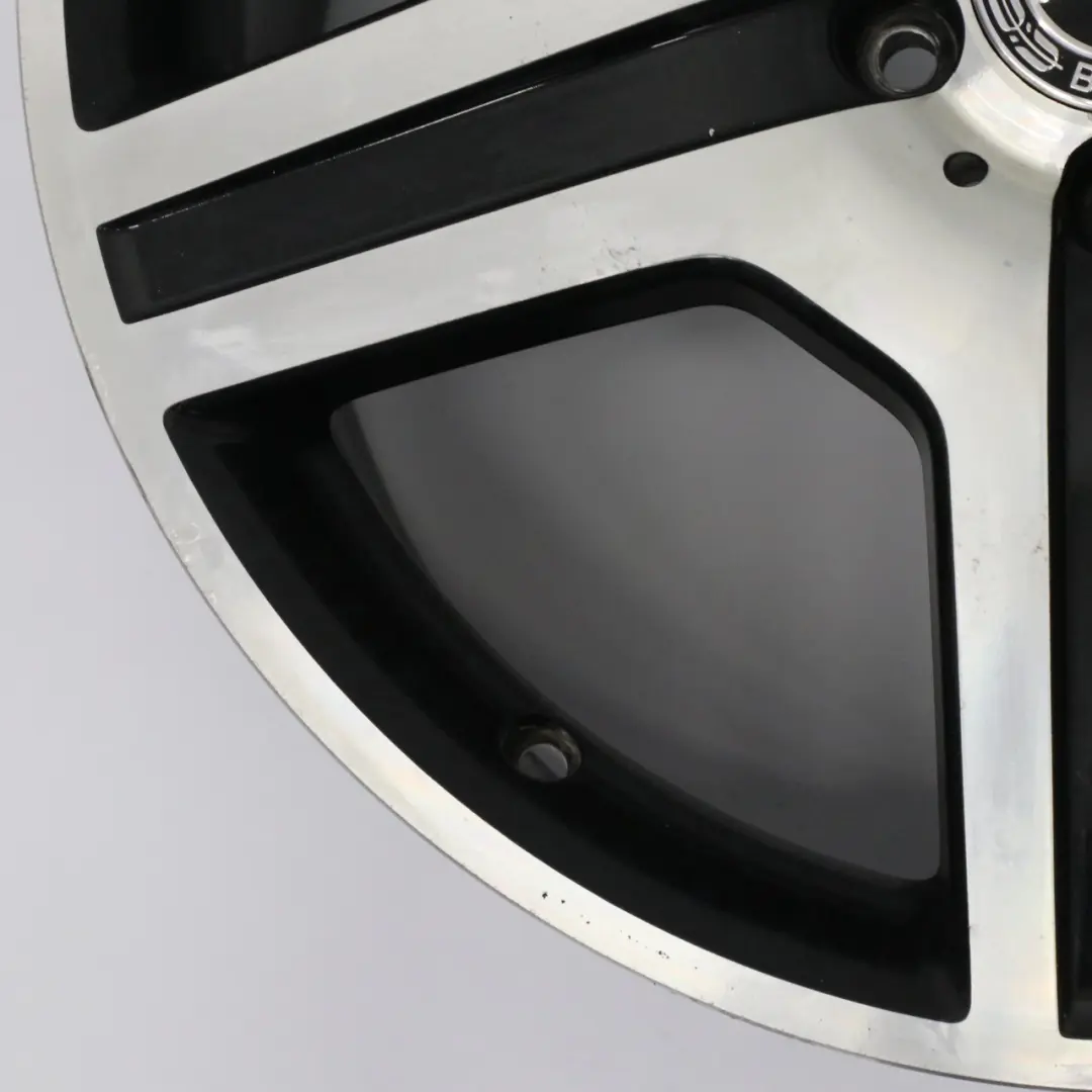 Mercedes W221 AMG Silver Alloy Wheel Rim 19" 8,5J ET:43 - SKU A2214012602-3 - Part number A2214012602