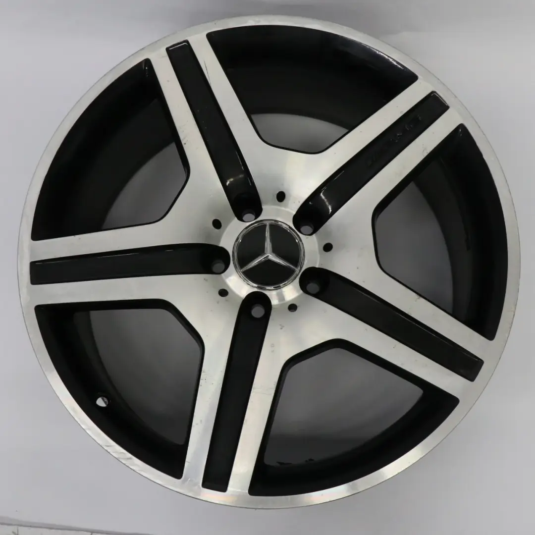 Nero Cerchio in lega 19" 9,5J ET:43 per Mercedes W221 AMG con numero di parte A2214012702 Mercedes W221 AMG Nero Cerchio in lega 19" 9,5J ET:43 - SKU A2214012702-2 - Numero di parte A2214012702