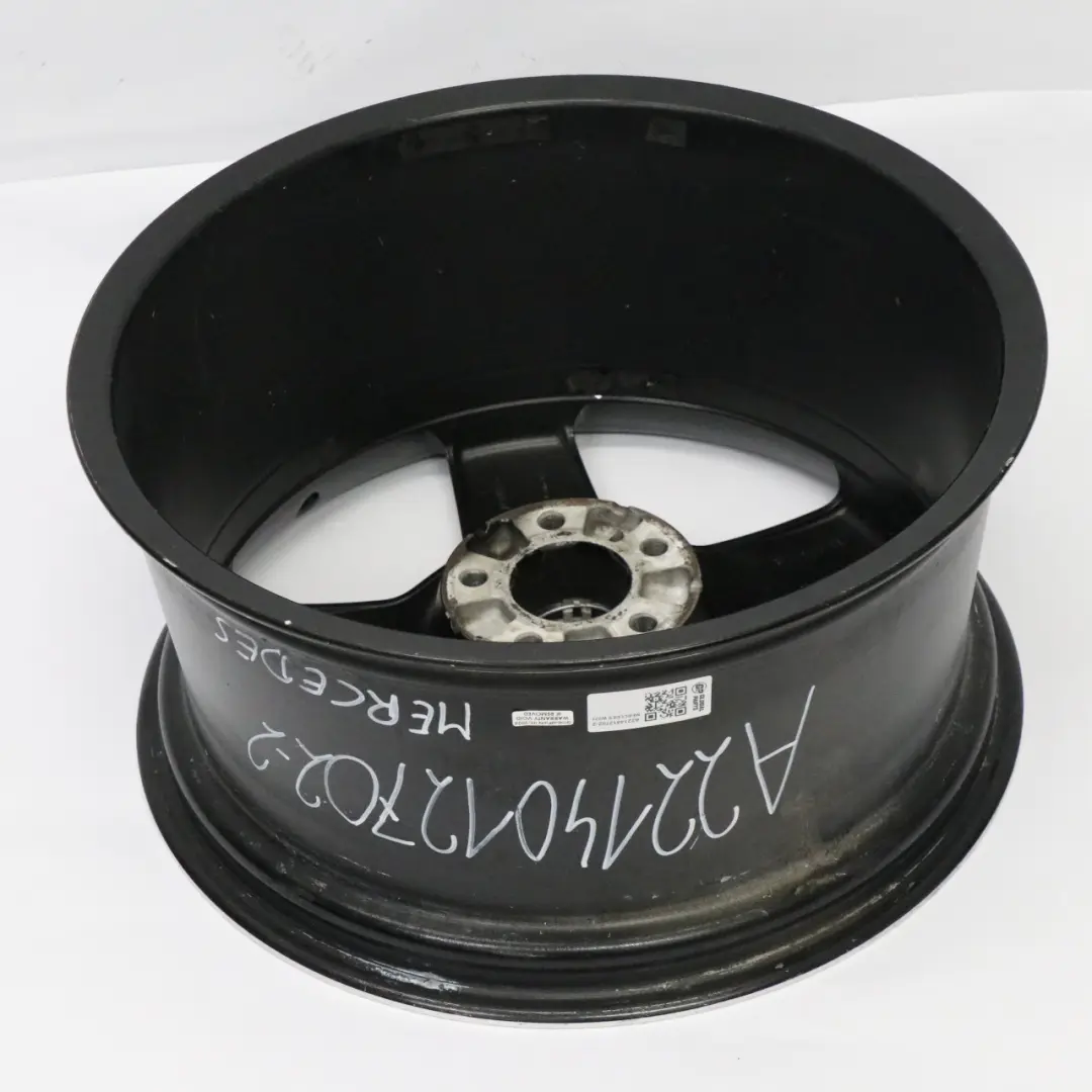 Llanta de aleación Mercedes W221 AMG Negra 19" 9,5J ET:43  - SKU A2214012702-2 - Número de pieza A2214012702