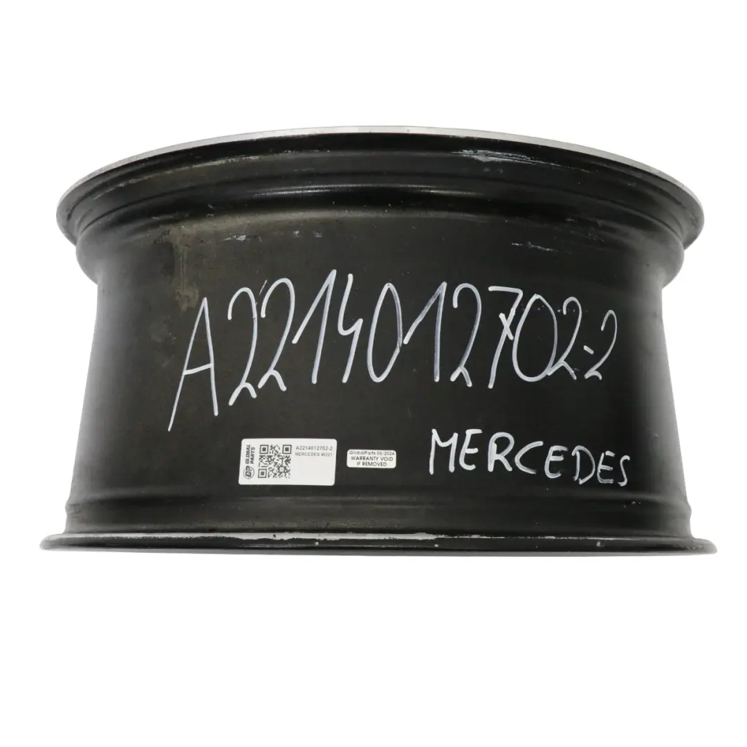 Schwarz Leichtmetallfelge 19" 9,5J ET:43 für Mercedes W221 AMG mit Teilenummer A2214012702 Mercedes W221 AMG Schwarz Leichtmetallfelge 19" 9,5J ET:43 - SKU A2214012702-2 - Teilenummer A2214012702