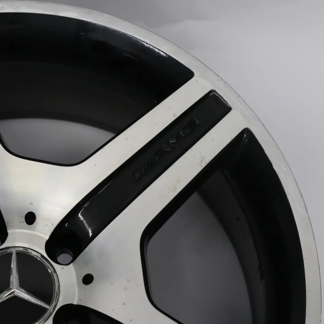 Llanta de aleación Mercedes W221 AMG Negra 19" 9,5J ET:43  - SKU A2214012702-2 - Número de pieza A2214012702