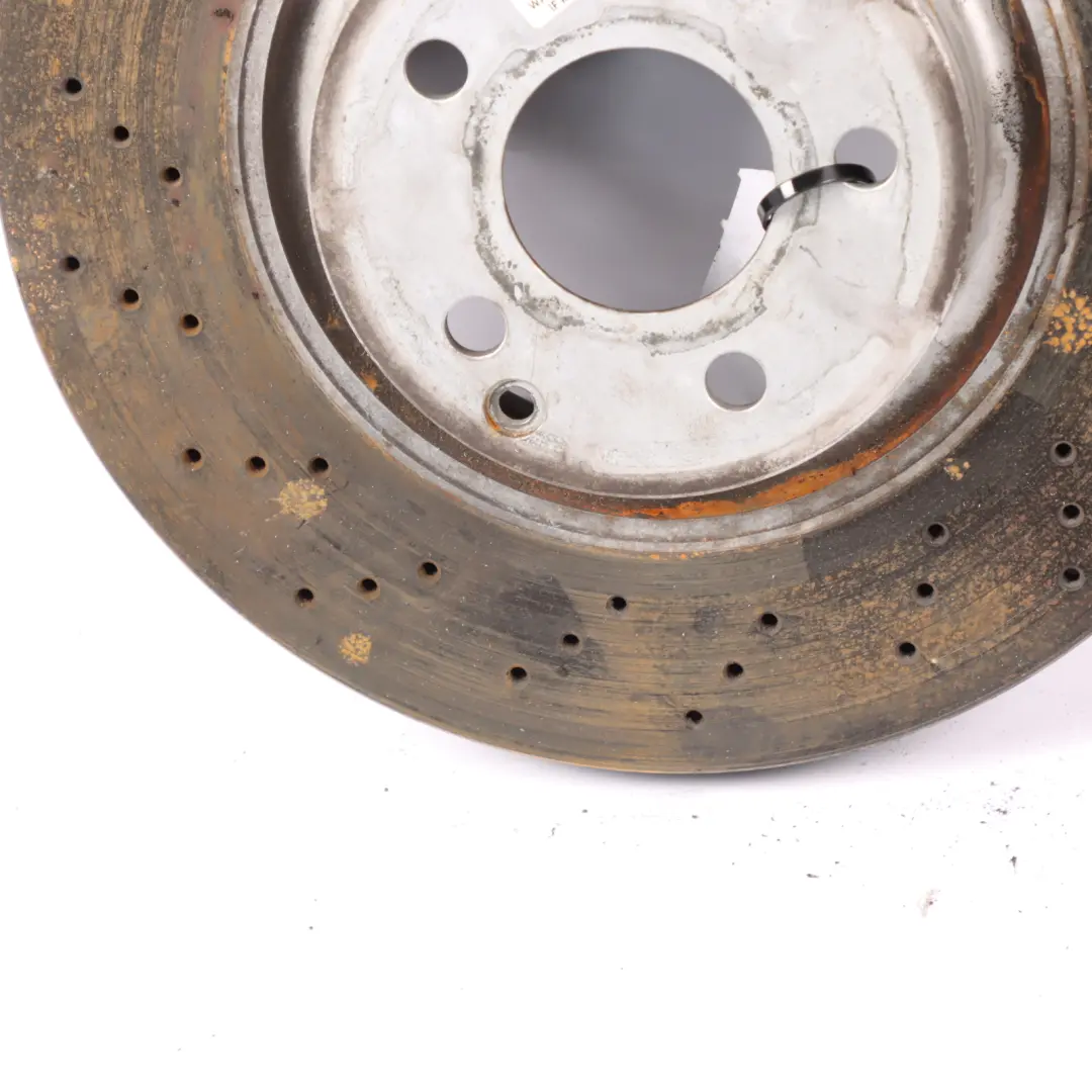 Mercedes W221 Brake Disc Set Front Left Right Wheel N/O/S Perforated Discs - SKU A2214211712 - Part number A2214211712
