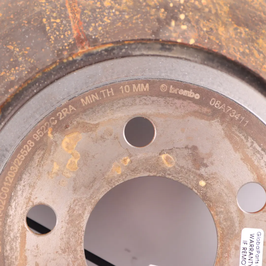 Mercedes C216 W212 W221 Disco Freno Trasero Izquierdo Derecho - SKU A2214230712 - Número de pieza A2214230712