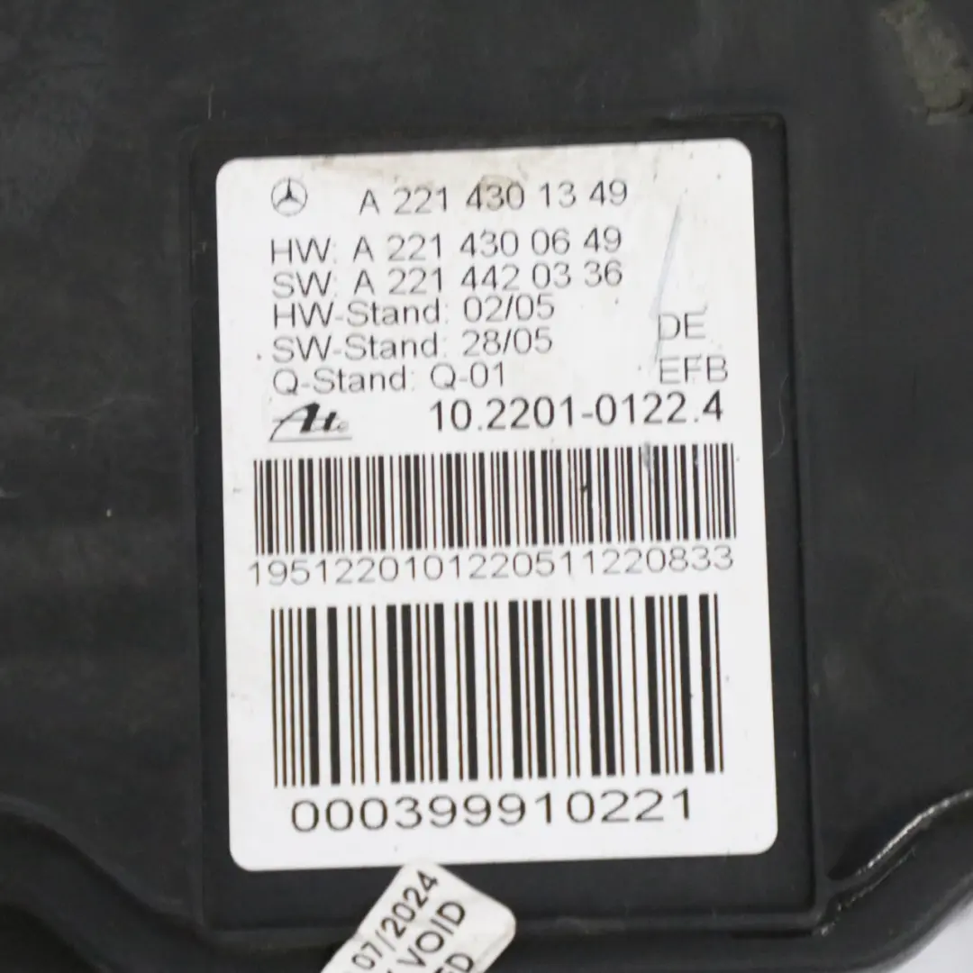 Mercedes W221 C216 Elektrische Handbremse Parken Einsteller Aktuator A2214302849 - SKU A2214302949 - Teilenummer A2214302949