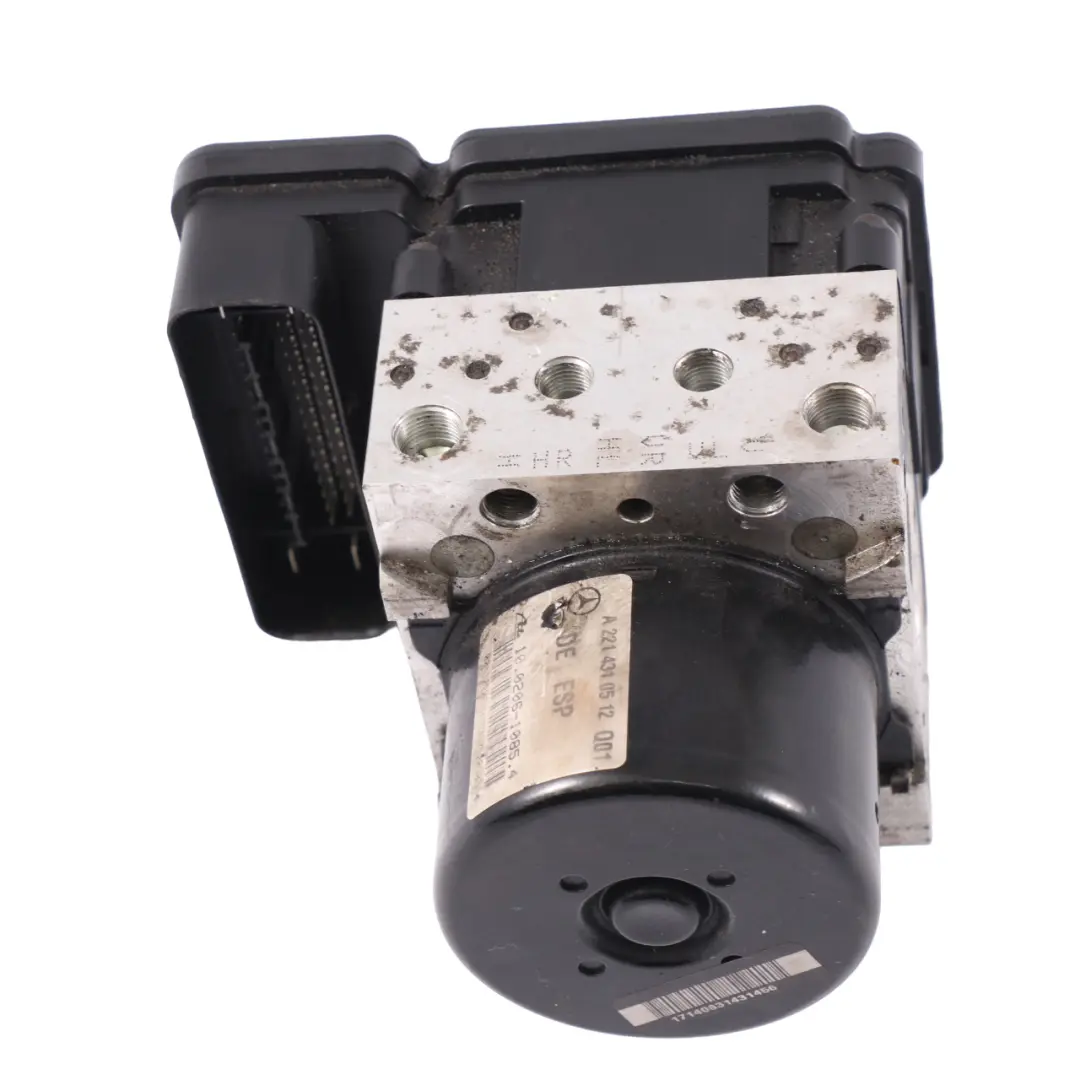 Mercedes W221 Unité de pompe de frein hydraulique ABS Module - SKU A2214319012 - Numéro de pièce A2214319012