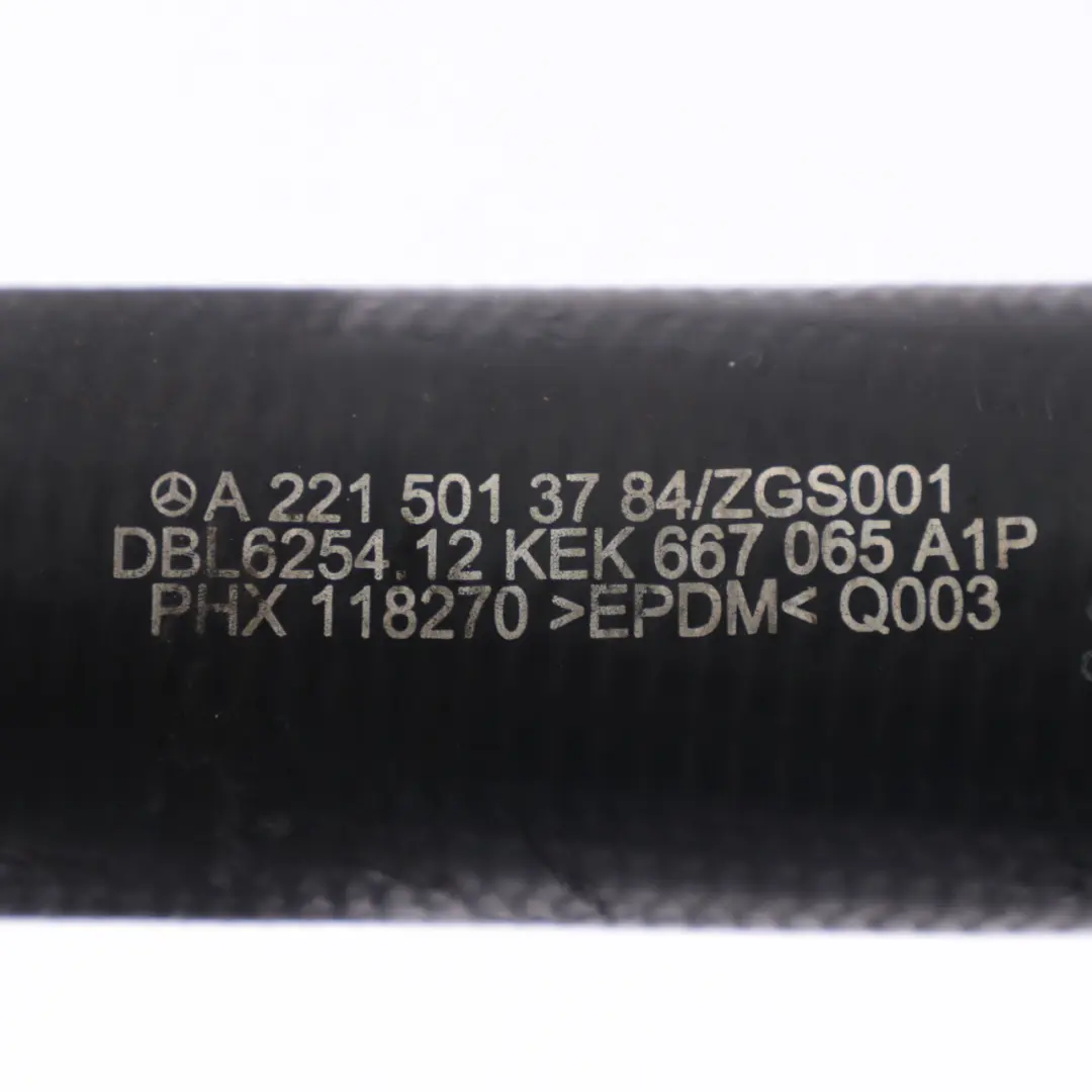 Mercedes W221 acqua tubo flessibile radiatore refrigerante linea - SKU A2215013784 - Numero di parte A2215013784