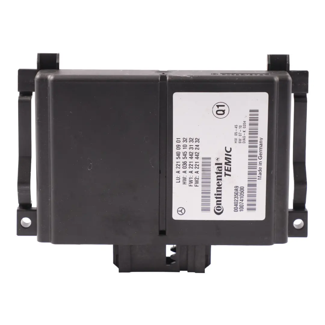  Parktronic Module Mercedes W221 Parking Aid Sensors Control Unit - SKU A2215400901 - Part number A2215400901
