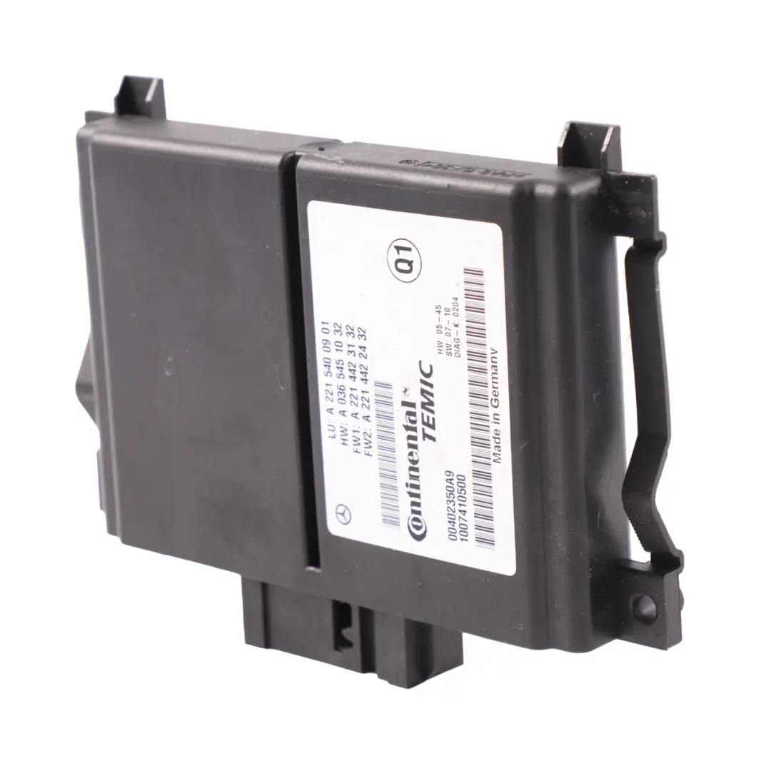 Moduł Parktronic Sterownik Czujników Parkowania do Mercedes W221 o numerze A2215400901 Mercedes W221 Moduł Parktronic Sterownik Czujników Parkowania - SKU A2215400901 - Numer Części A2215400901