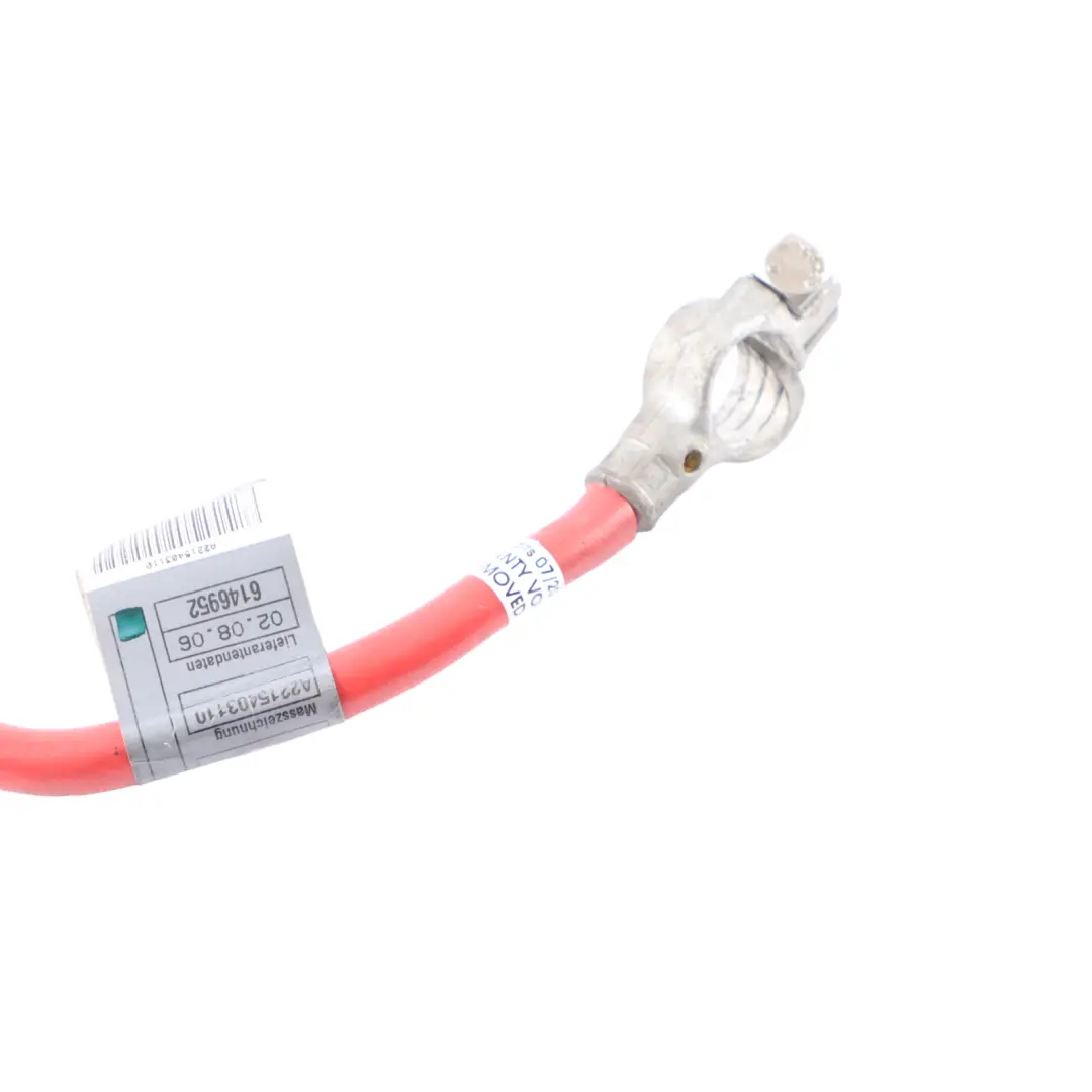 Mercedes W221 Câble de batterie positif - SKU A2215403110 - Numéro de pièce A2215403110