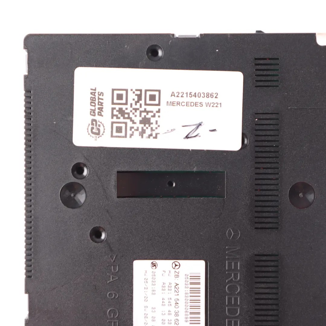 Caja Fusibles Módulo SAM Módulo Unidad de Control ECU para Mercedes W221 con número de pieza A2215403862 Mercedes W221 Caja Fusibles Módulo SAM Módulo Unidad de Control ECU - SKU A2215403862 - Número de pieza A2215403862
