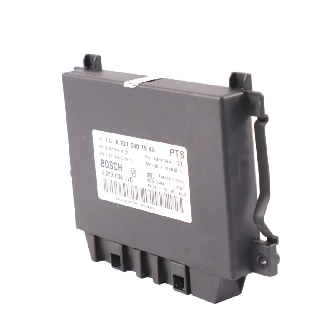 Sensores ayuda estacionamiento Módulo unidad control para Mercedes W221 con número de pieza A2215407545 Mercedes W221 Sensores ayuda estacionamiento Módulo unidad control - SKU A2215407545 - Número de pieza A2215407545