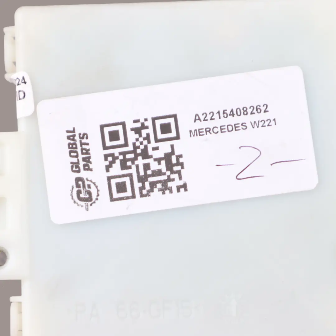 S320CDI Parktronic System Sensors Control Module PDC to Mercedes W221 with Part number A2215408262 Mercedes W221 S320CDI Parktronic System Sensors Control Module PDC - SKU A2215408262 - Part number A2215408262