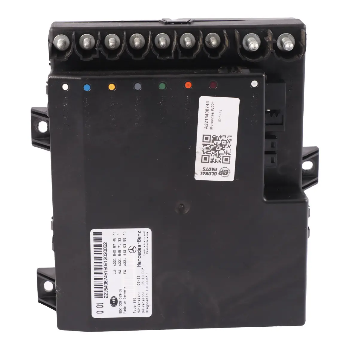 Mercedes W221 Fuse Box Control Unit SAM Module Relay A2215408745
